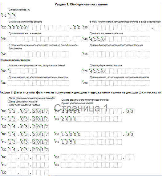 выплата зарплаты и окончательный расчет при увольнении в 6-НДФЛ