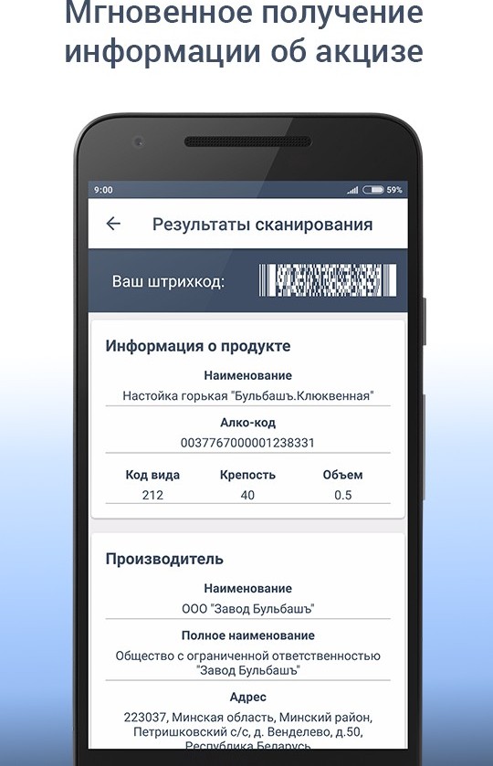 информация об акцизе